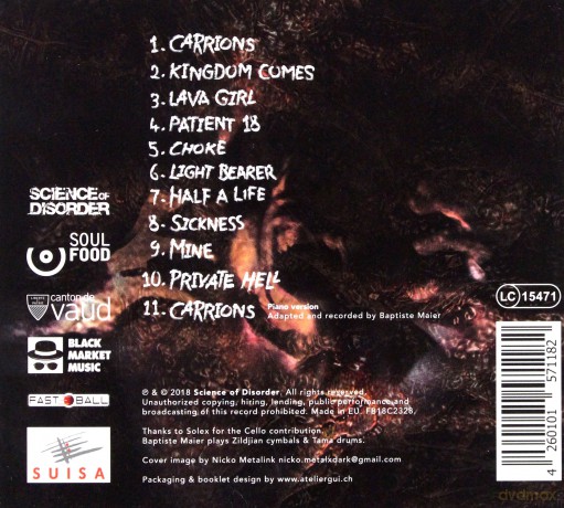 Science Of Disorder: Private Hell (digipack) [CD]