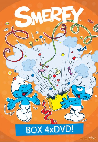 Smerfy BOX: Muzykalne Smerfy / Smerfne Opowieści / Pieprzowi Piraci / Przyjaciółka Sasetki [BOX] [4DVD]