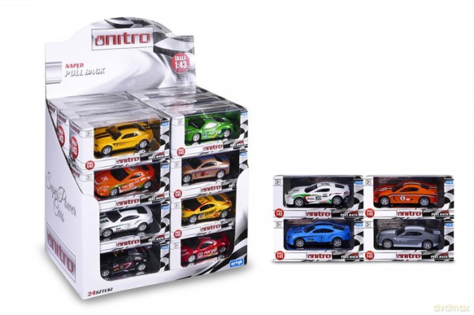 Auta 1:43 24 sztuk