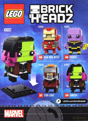 LEGO BrickHeadz Gamora (41607) [KLOCKI]