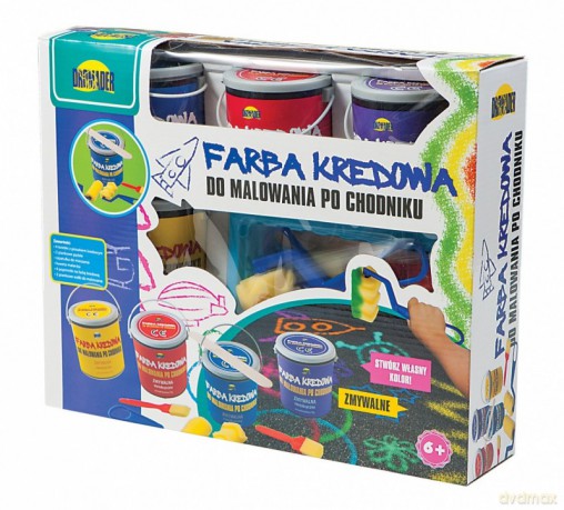 Chodnikowa farba kredowa