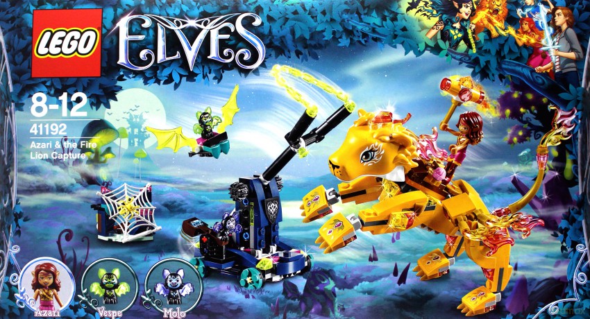 LEGO Elves Azari i schwytanie Lwa Ognia (41192) [KLOCKI]