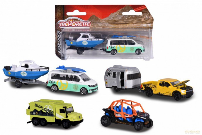 Explorer z przyczepą, 3 rodzaje (wysyłka losowA)