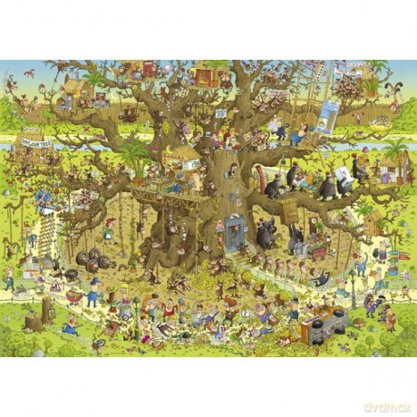 HEYE 1000 el. Małpie ZOO [PUZZLE]