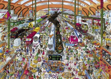 HEYE 2000 el. Dworzec kolejowy [PUZZLE]