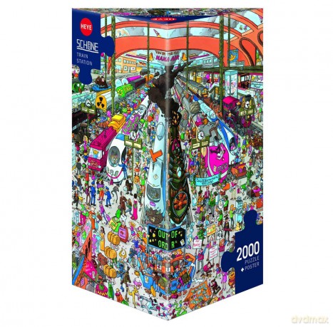HEYE 2000 el. Dworzec kolejowy [PUZZLE]