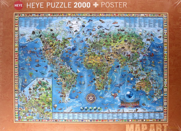 HEYE 2000 el. Wspaniały Świat [PUZZLE]