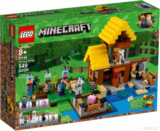 LEGO Minecraft Wiejska chatka (21144) [KLOCKI]