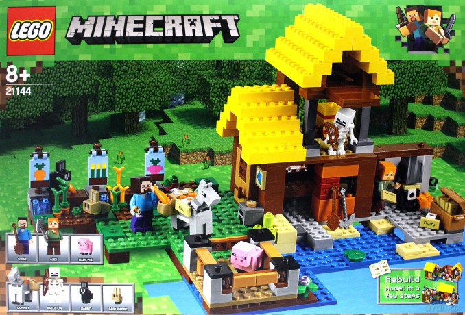 LEGO Minecraft Wiejska chatka (21144) [KLOCKI]