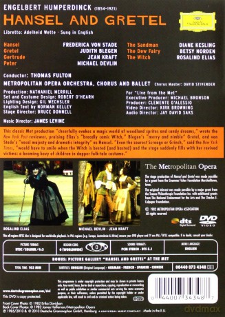 Various: Humperdinck:Hansel And Gretel [DVD]