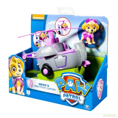 Psi Patrol Pojazdy z figurkami Skye [FIGURKA]