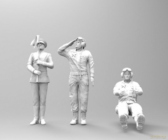 Russian contemporary tank crew Paradever