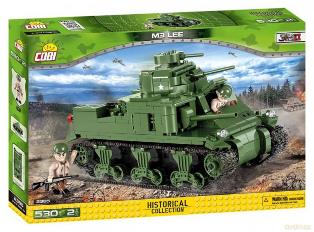Small Army M3 Lee amerykański czołg średni [KLOCKI]
