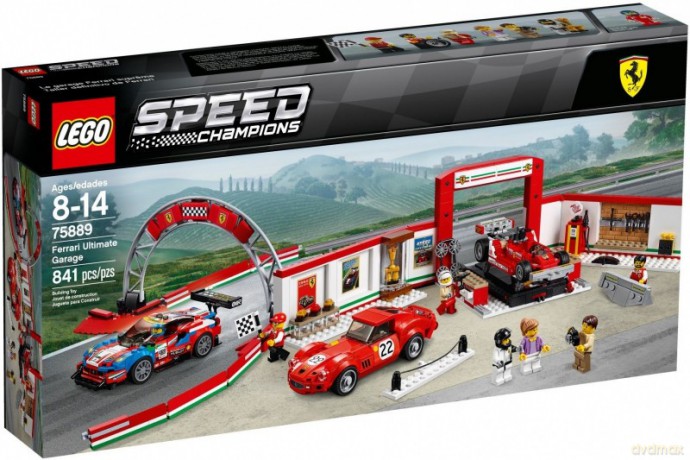 LEGO Speed Champions Rewelacyjny warsztat Ferrari (75889) [KLOCKI]