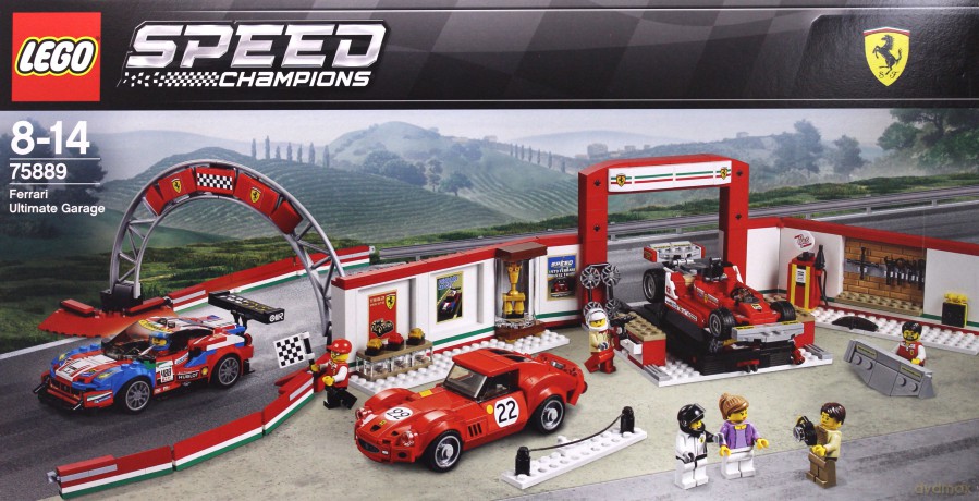 LEGO Speed Champions Rewelacyjny warsztat Ferrari (75889) [KLOCKI]