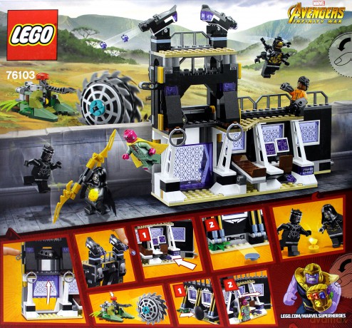 LEGO Super Heroes Atak Corvusa Glaiv'a (76103) [KLOCKI]