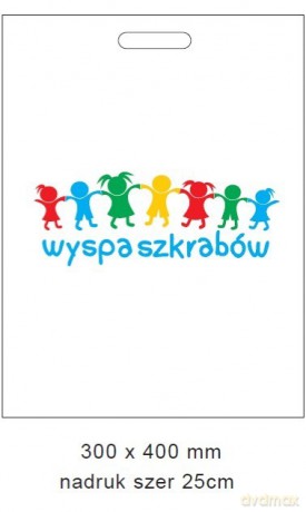 Torba z nadrukiem 30x40 cm (100 sztuk)
