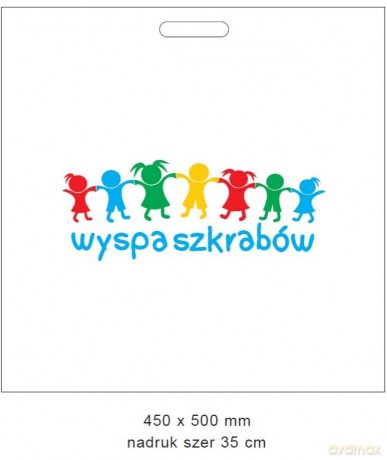 Torba z nadrukiem 45x50 cm (100 sztuk)
