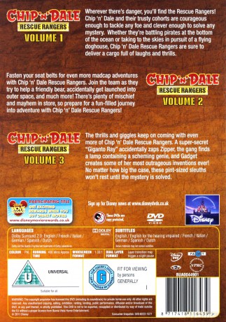 Chip'n'Dale Rescue Rangers Season 1 [3DVD]