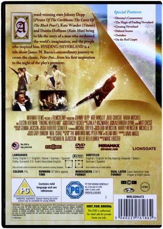 Finding Neverland (Marzyciel) [DVD]