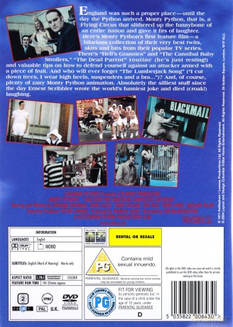 Monty Pythons And Now For Something Completely Different [DVD]