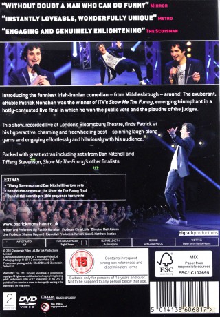 Patrick Monahan Live Show Me The Funny Winner [DVD]