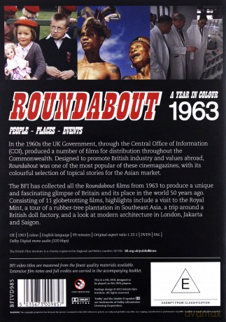 Roundabout 1963: A Year In Colour [DVD]