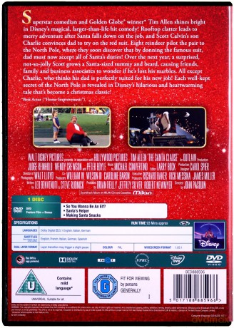 Santa Clause (Śnięty Mikołaj) [DVD]