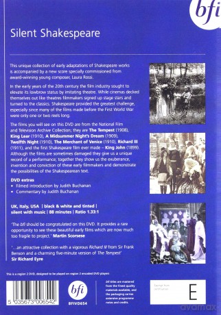 Silent Shakespeare [DVD]