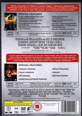 XXX 1-2 [2DVD]