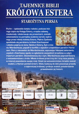 Tajemnice starożytnych cywilizacji 48: Starożytna Persja - Królowa Estera [DVD]