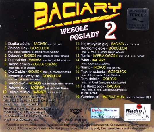 Baciary: Wesołe Posiady 2 [CD]