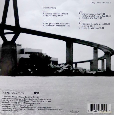 Live in Hamburg [4xWinyl]