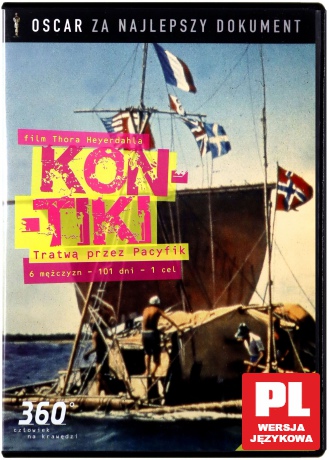 Kon - Tiki. Tratwą przez Pacyfik [DVD]