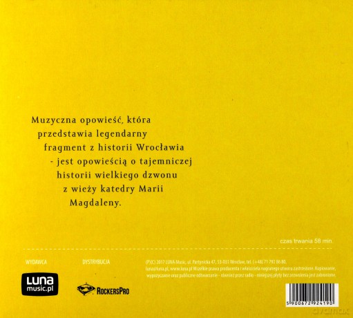 Wrocławski Dzwon Grzesznika - bajka muzyczna [CD]