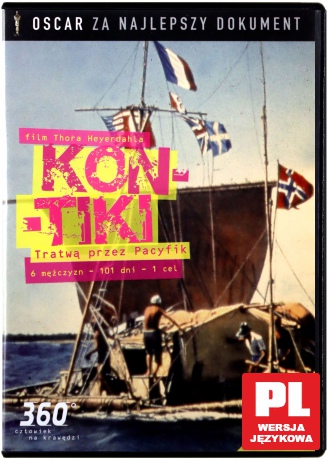 Kon-Tiki. Tratwą przez Pacyfik  [DVD]