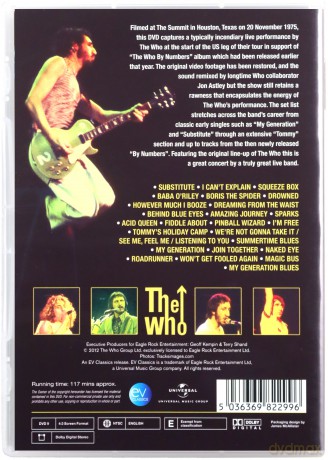 The Who: Live In Texas '75 [DVD]