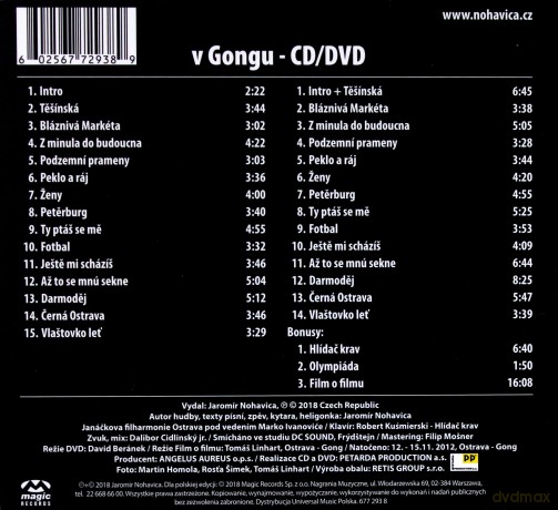 Jaromir Nohavica: V Gongu [CD]+[DVD]