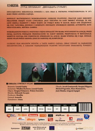 12 krzeseł (1971) (Kolekcja Sputnika) (digipack) [DVD]