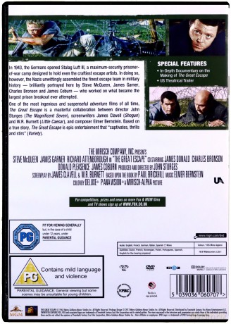 Wielka ucieczka [DVD]