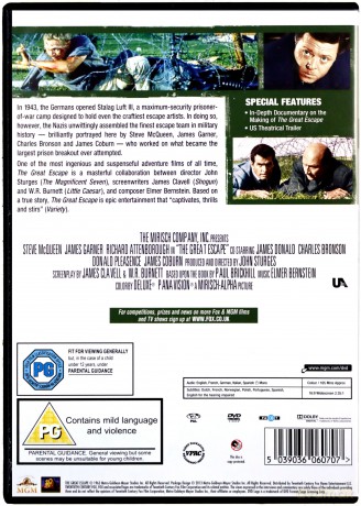 Wielka ucieczka [DVD]