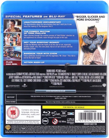 Hangover 2 (Kac Vegas w Bangkoku) [Blu-Ray]