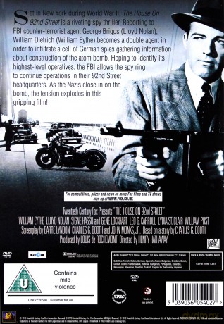 House On 92nd Street [DVD]