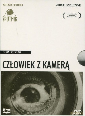 Człowiek z kamerą filmową (Kolekcja Sputnika) (digipack) [DVD]