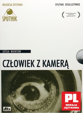 Człowiek z kamerą filmową (Kolekcja Sputnika) (digipack) [DVD]