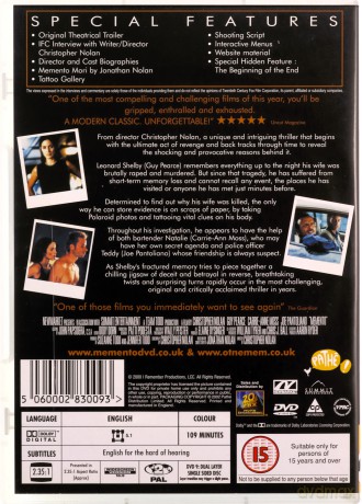 Memento [DVD]