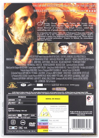 Merchant Of Venice [DVD]