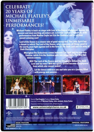 Michael Flatley: Michael Flatleys Lord Of The Dance Dangerous Games [DVD]