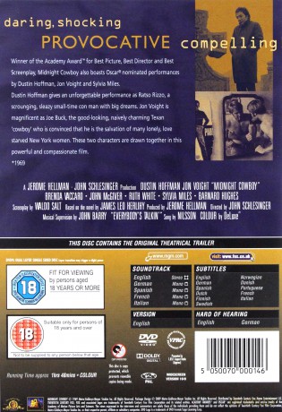 Midnight Cowboy [DVD]