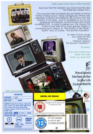 Monty Pythons Flying Circus Season 2 [2DVD]